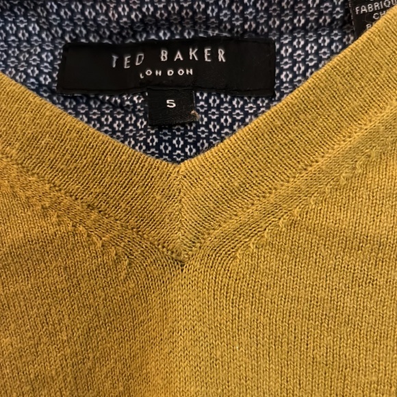 Ted Baker London Silk-Blend V-neck Sweater - Picture 7 of 9